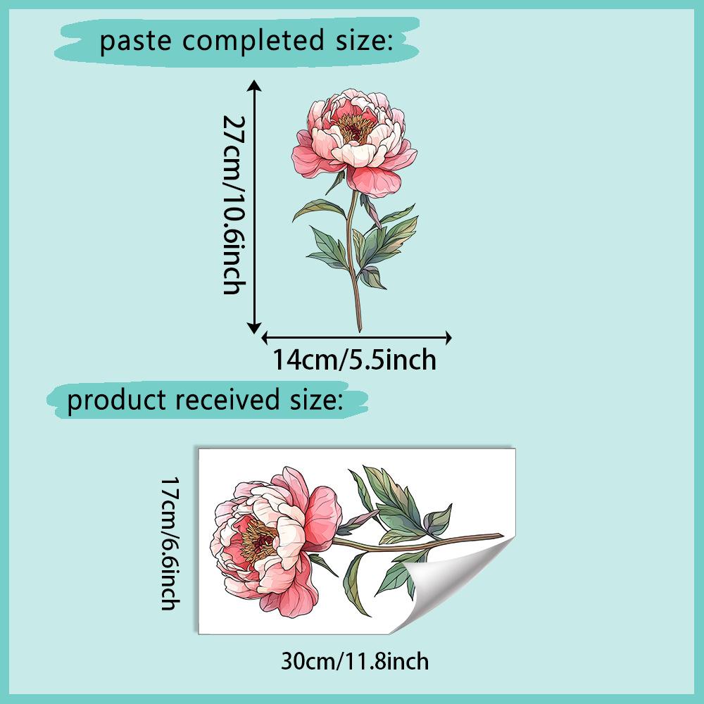 Electrostatic Uv Watercolor Flower Wall Stickers Home Glass Doors and Windows Decoration Home Decor 17x30Cm
Electrostatic Uv Watercolor Flower Wall Stickers Home Glass Doors and Windows Decoration Home Decor 17x30Cm