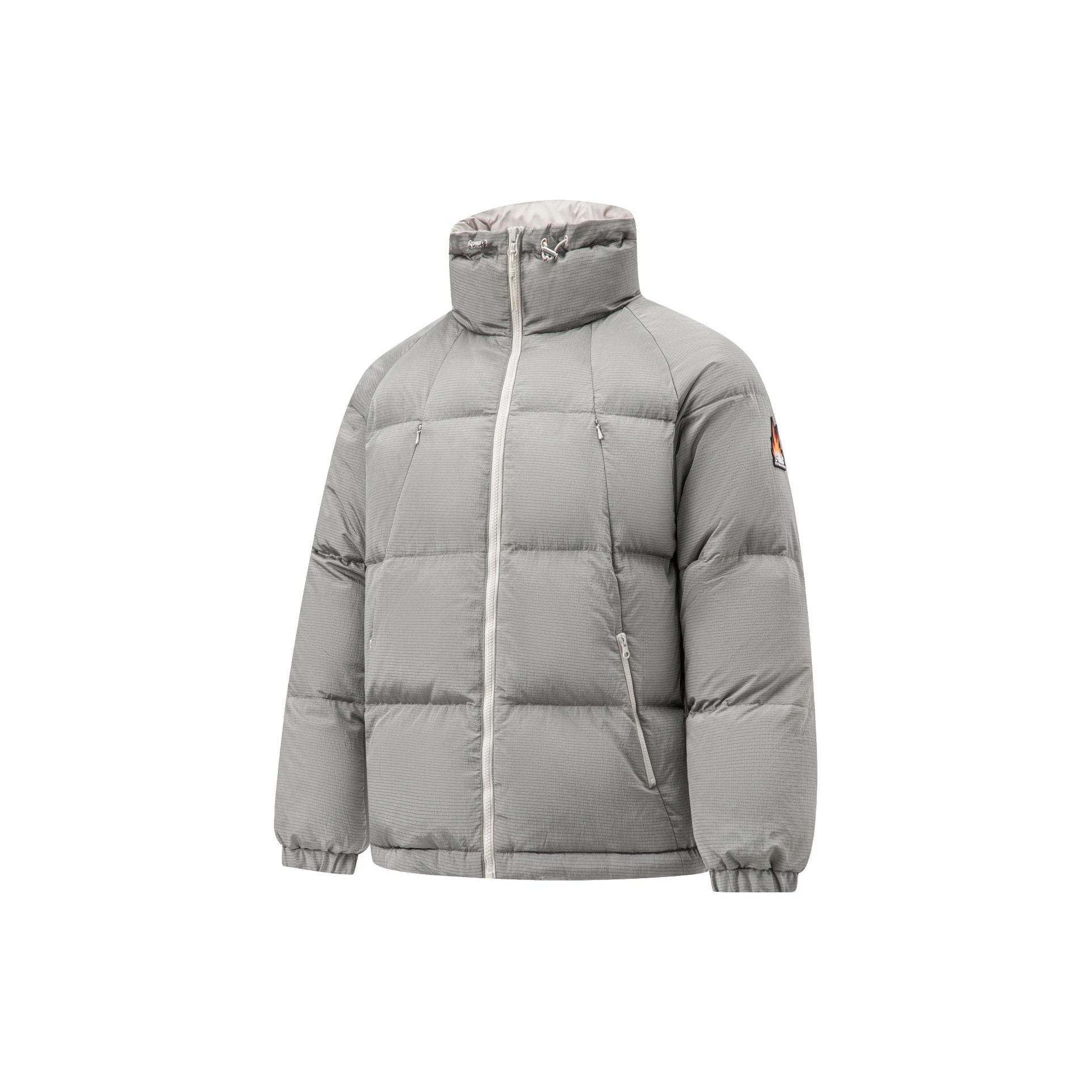 Li Ning Plain Stand Collar Loose Short Down Jacket Unisex Outwear Oatmeal-Gray AYMT171-3 M
Li Ning Plain Stand Collar Loose Short Down Jacket Unisex Outwear Oatmeal-Gray AYMT171-3 M