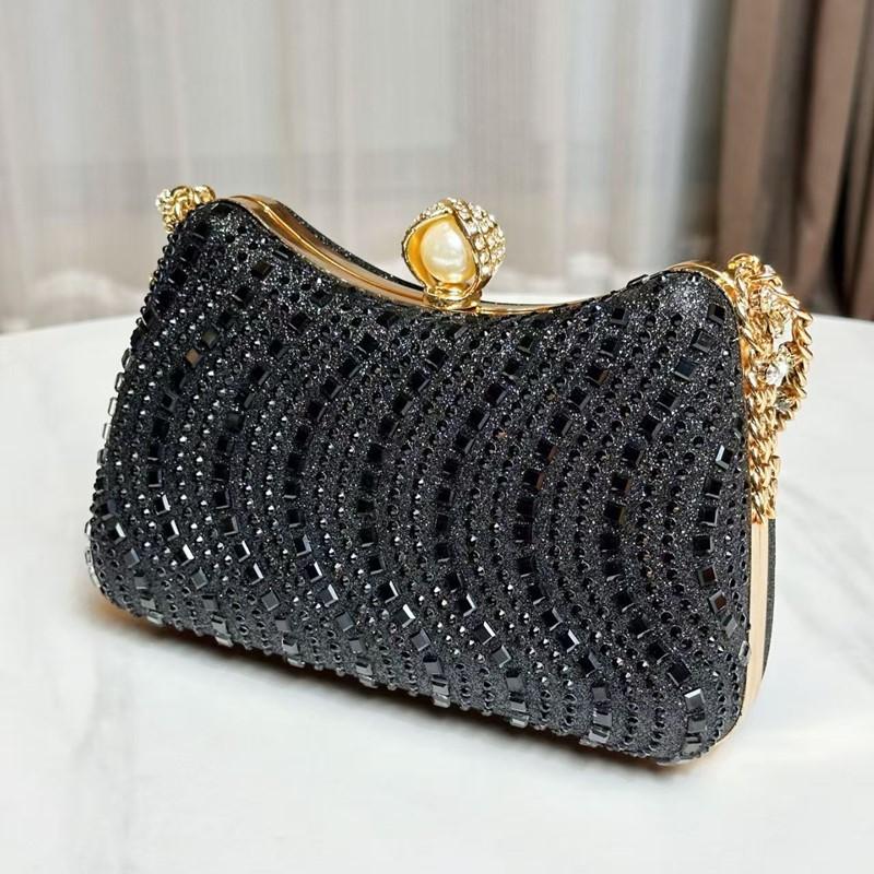 Fine Rhinestone Diamond Inlay Dinner Evening Bag Retro Luxury Gold Silver Blue Small Clutch For Women Wedding Party Shoulder Bag чёрный
Fine Rhinestone Diamond Inlay Dinner Evening Bag Retro Luxury Gold Silver Blue Small Clutch For Women Wedding Party Shoulder Bag чёрный