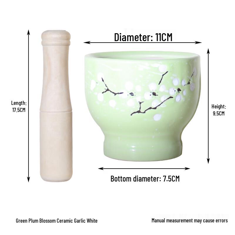 Ceramic Mortar and Pestle Set
Ceramic Mortar and Pestle Set