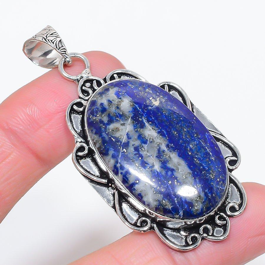 Natural Lapis Lazuli Gemstone 925 Sterling Silver Jewelry Pendant 2.44 Y2z49
Natural Lapis Lazuli Gemstone 925 Sterling Silver Jewelry Pendant 2.44 Y2z49