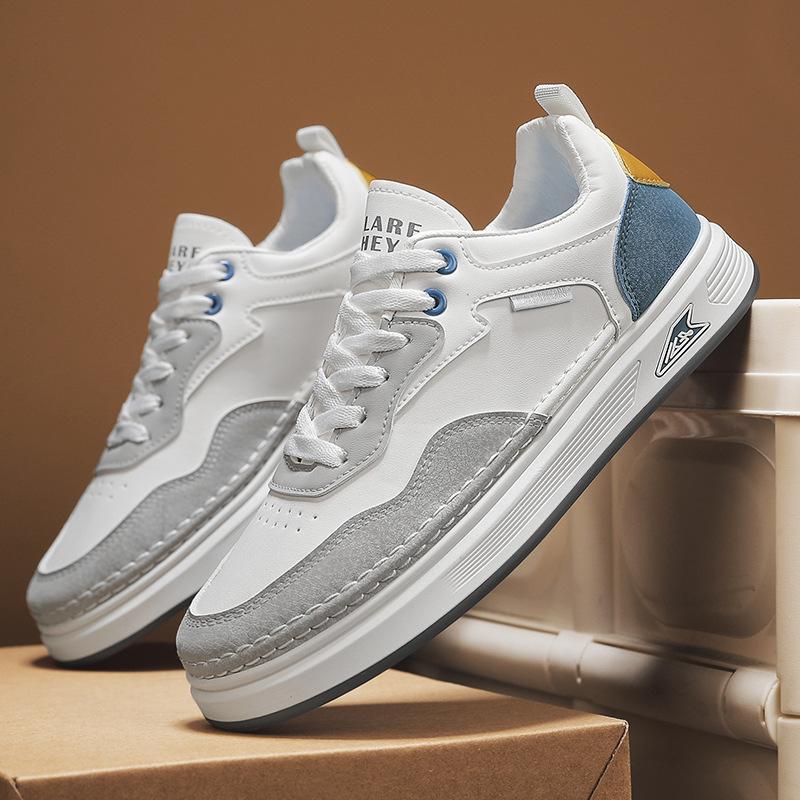 Student board shoes men s trend casual shoes autumn 2024 new leather soft sole sports non-slip white shoes 39 белый
Student board shoes men s trend casual shoes autumn 2024 new leather soft sole sports non-slip white shoes 39 белый
