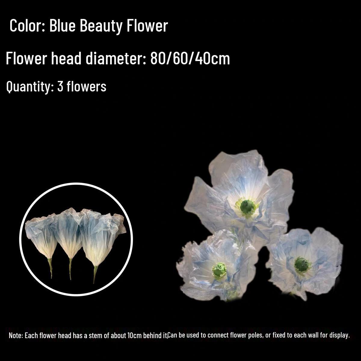 Giant Handmade Poppy Silk Flowers for Home & Wedding Decor - Waterproof & Durable
Giant Handmade Poppy Silk Flowers for Home & Wedding Decor - Waterproof & Durable