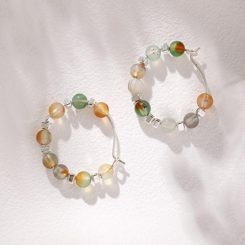 Color Garden Beaded Earrings Dopamine Earrings Simple Fashion Versatile Stud Earrings Temperament Light Luxury High Sense Earrings
Color Garden Beaded Earrings Dopamine Earrings Simple Fashion Versatile Stud Earrings Temperament Light Luxury High Sense Earrings