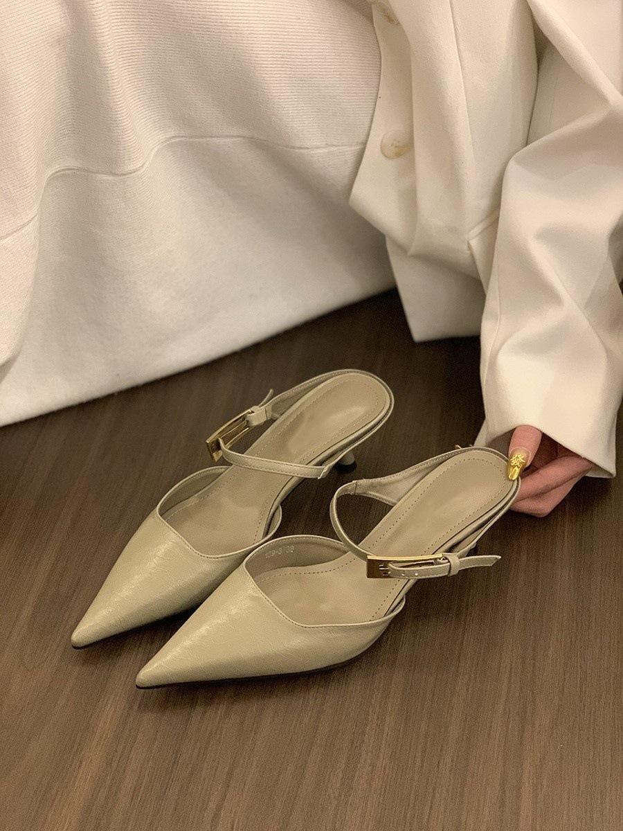 Французские черные туфли на среднем каблуке с сумкой на голове, женские туфли, новинка 2025 года, светская львица, полутапочки, одинарные туфли 39 зелёный
Французские черные туфли на среднем каблуке с сумкой на голове, женские туфли, новинка 2025 года, светская львица, полутапочки, одинарные туфли 39 зелёный