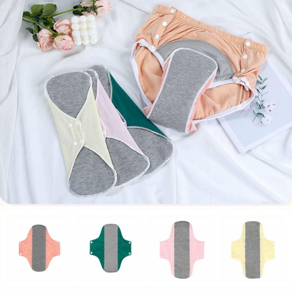 3Pcs Reusable Washable Sanitary Napkin Graphene Panty Liner Nursing Pad for Women Incontinence 23cm Color Random
3Pcs Reusable Washable Sanitary Napkin Graphene Panty Liner Nursing Pad for Women Incontinence 23cm Color Random