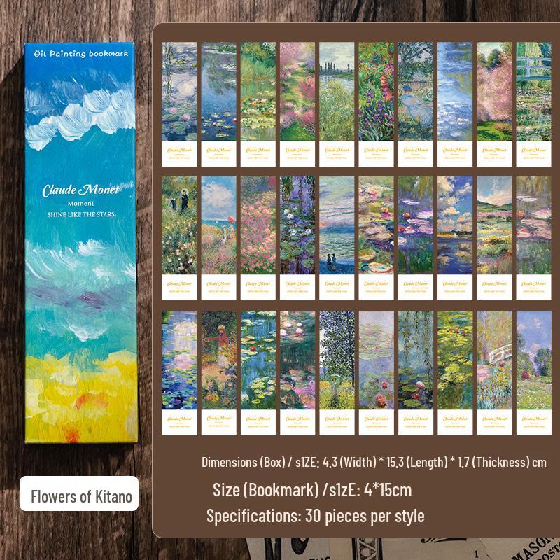 Elegant Van Gogh Oil Painting Bookmark: Stylish, Artistic, High-Quality Gift for Students
Elegant Van Gogh Oil Painting Bookmark: Stylish, Artistic, High-Quality Gift for Students