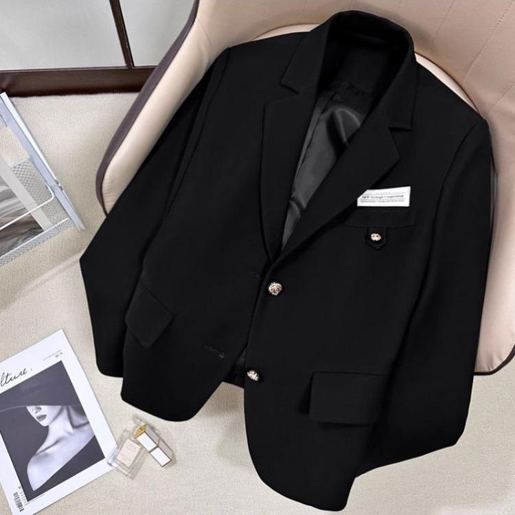 Women Black Short College Style Blazer Slim Fit Office Jacket Elegant Versatile S чёрный
Women Black Short College Style Blazer Slim Fit Office Jacket Elegant Versatile S чёрный