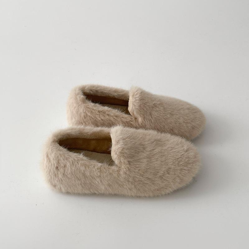 Vintage Warm Cotton Women Fur Flats Shoes Comfort Soft Sole Short Plush Mary Jane Shoes Outdoor Autumn Winter Slip On Shoes 35
Vintage Warm Cotton Women Fur Flats Shoes Comfort Soft Sole Short Plush Mary Jane Shoes Outdoor Autumn Winter Slip On Shoes 35