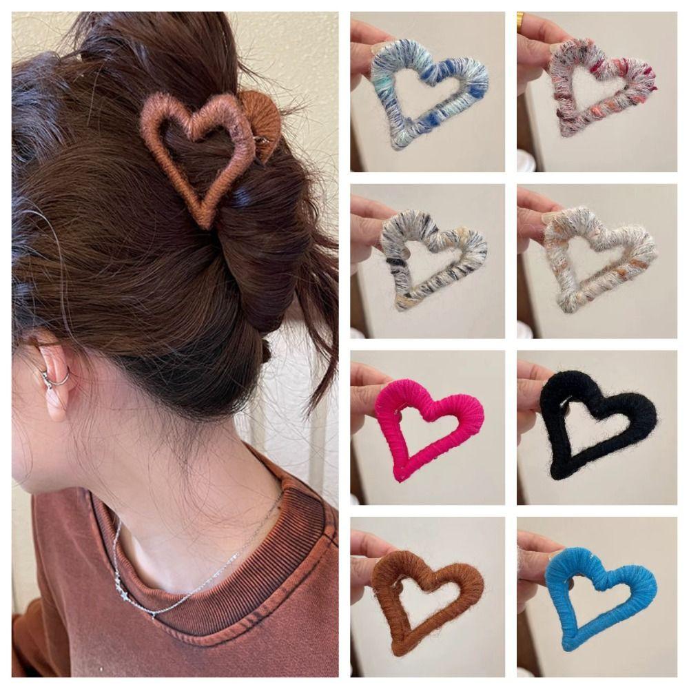 Y2k Love Heart Hair Claw Multicolor Geometric Shark Simple Ponytail Claw Clip Women
Y2k Love Heart Hair Claw Multicolor Geometric Shark Simple Ponytail Claw Clip Women