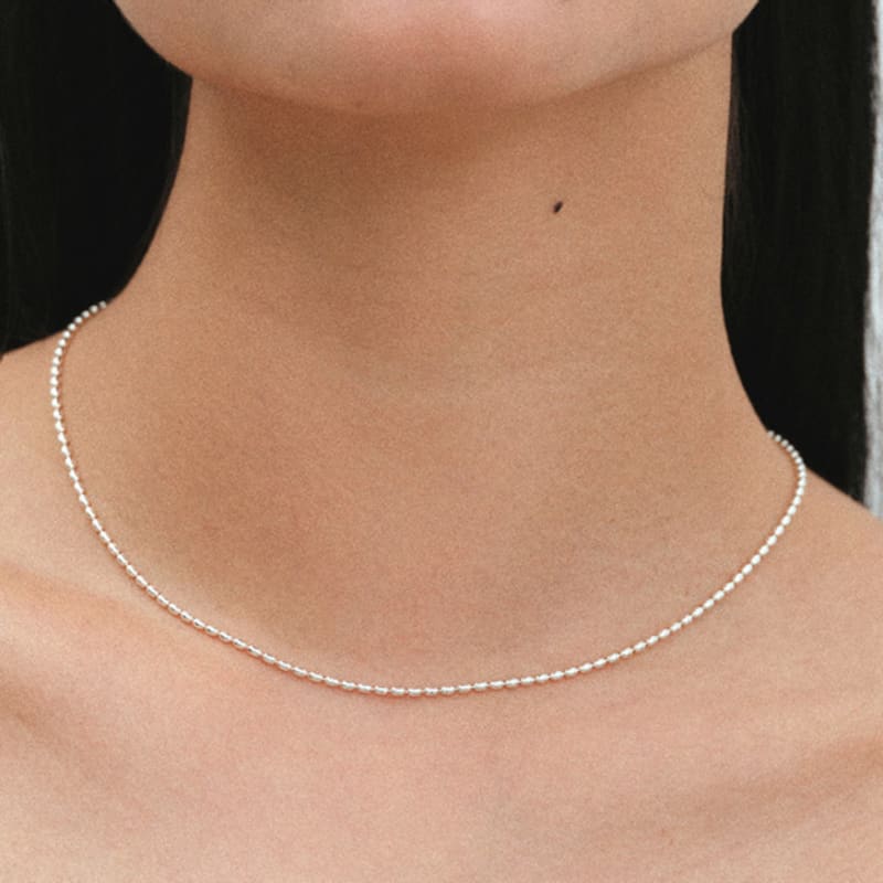 Another Layer Dots Necklace (silver925) silver(free)
Another Layer Dots Necklace (silver925) silver(free)