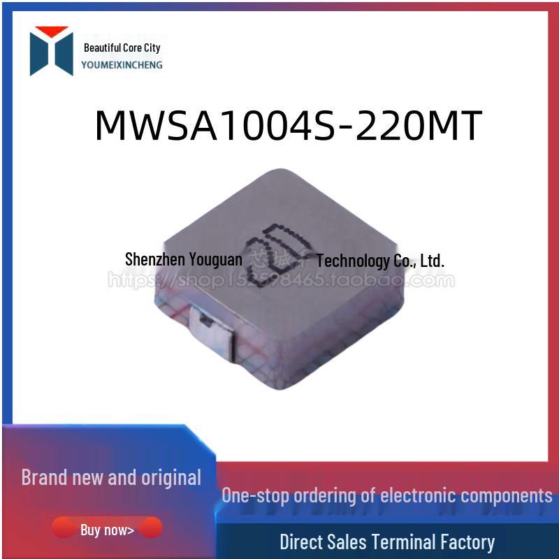 MWSA1004S-220MT Power Inductor: 22µH, 5A Current
MWSA1004S-220MT Power Inductor: 22µH, 5A Current