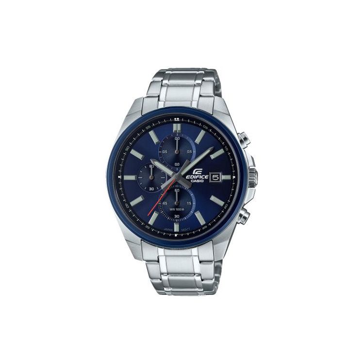 Casio Edifice Series Simple Casual Fashion Quartz Movement Stainless Steel Strap Mens Watch Blue Dial Men watches EFV-610DB-2AVUEF Blue Dial
Casio Edifice Series Simple Casual Fashion Quartz Movement Stainless Steel Strap Mens Watch Blue Dial Men watches EFV-610DB-2AVUEF Blue Dial