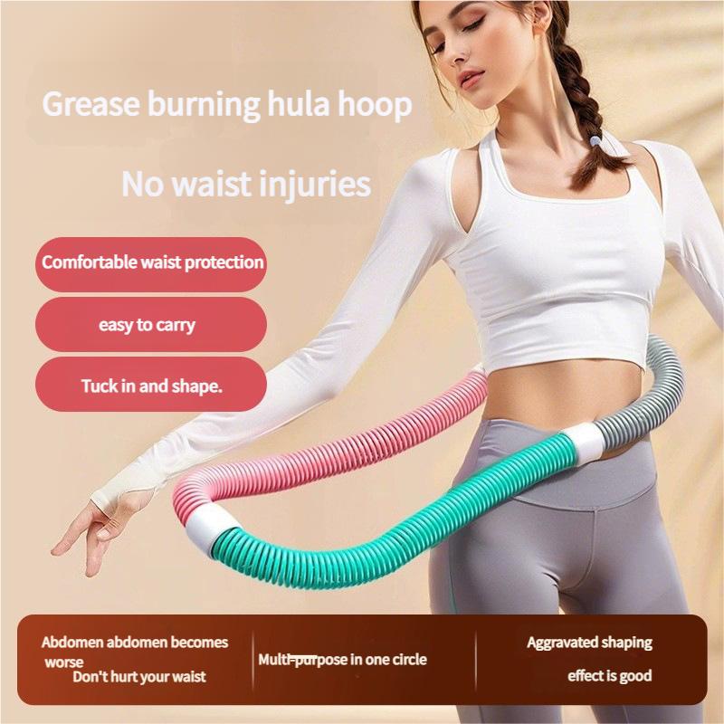Weighted Hula Hoop for Women Waist Slimming Flexible Spring Coil Design Low Impact Abdominal Exercise Toning Fitness Home Workout Equipment
Weighted Hula Hoop for Women Waist Slimming Flexible Spring Coil Design Low Impact Abdominal Exercise Toning Fitness Home Workout Equipment