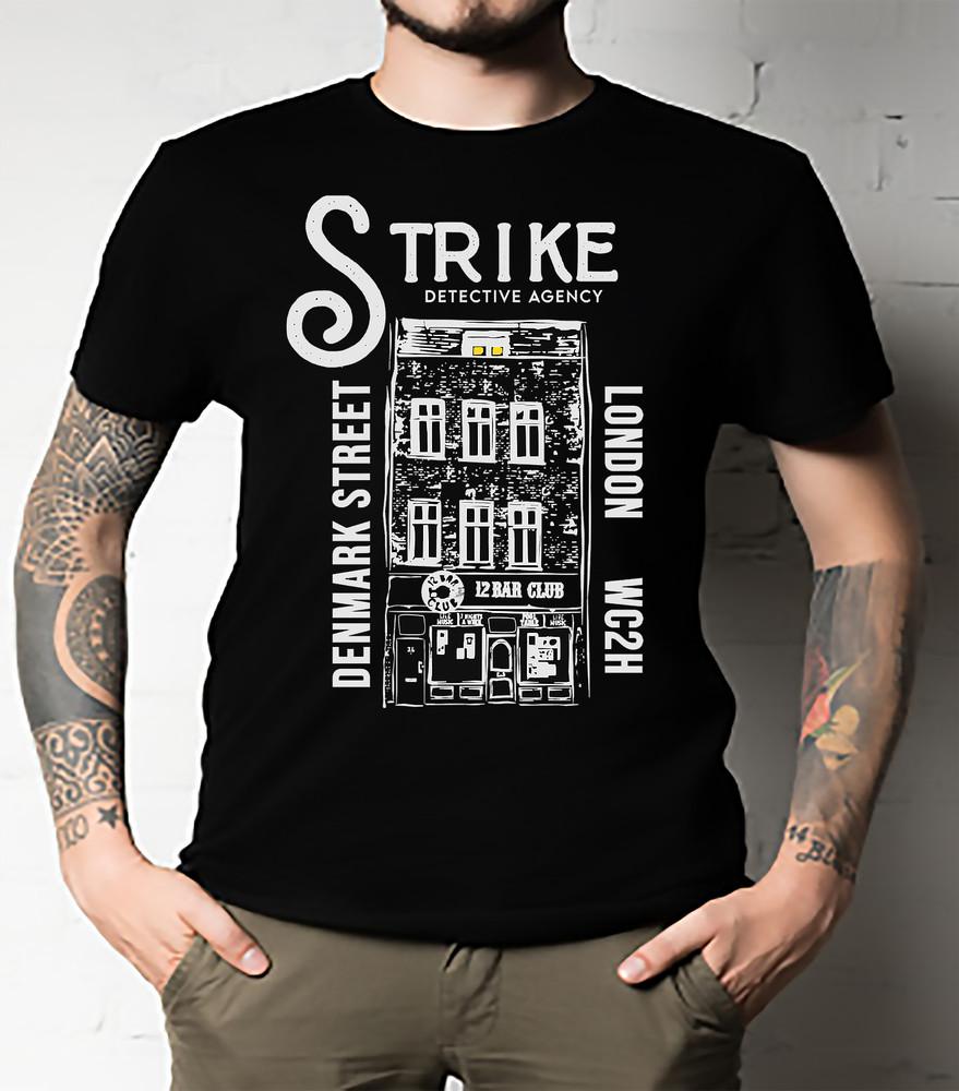 Cormoran Strike T-shirt Tee Unisex All Size Unisex T-Shirt XXXXL
Cormoran Strike T-shirt Tee Unisex All Size Unisex T-Shirt XXXXL