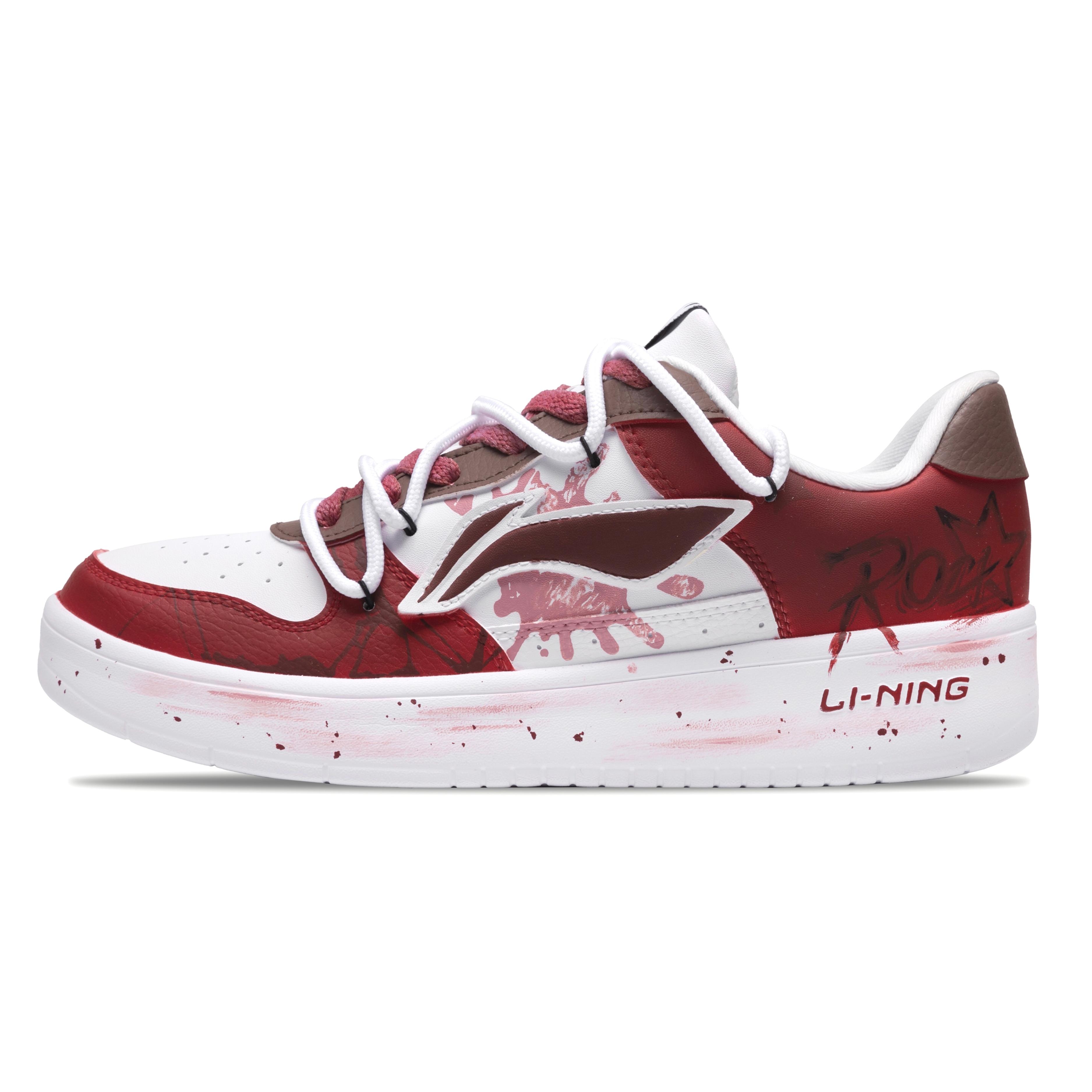 Li Ning Скользящая лодка Нескользящие Устойчивые к истиранию Низкие Скейтбордические кроссовки Унисекс Красный AGCS419-1(Команда422-Красный камень) 41
Li Ning Скользящая лодка Нескользящие Устойчивые к истиранию Низкие Скейтбордические кроссовки Унисекс Красный AGCS419-1(Команда422-Красный камень) 41