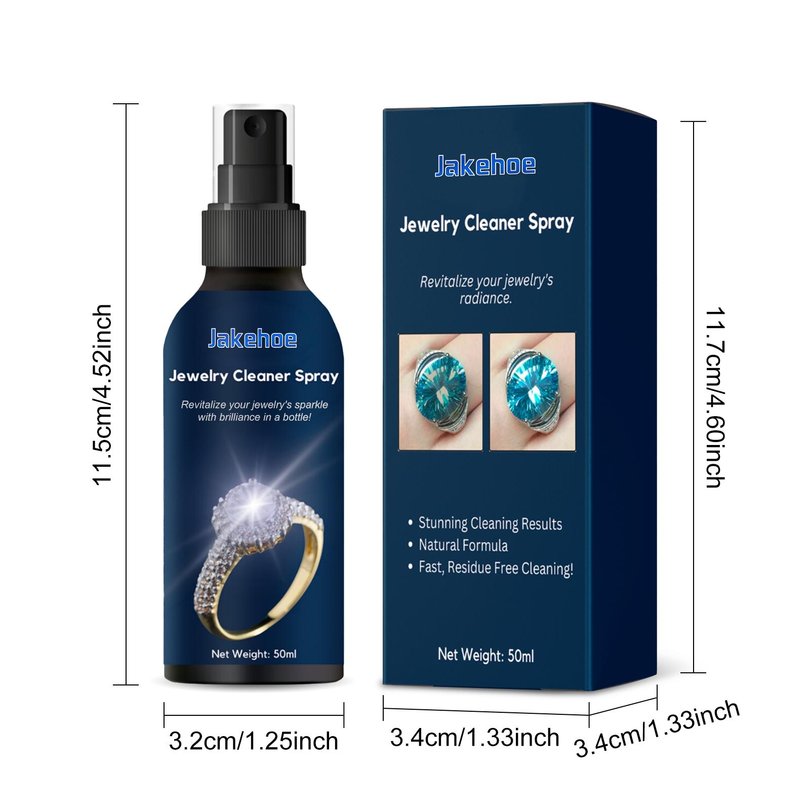 Gold Jewelry Cleaner Gloss Restorer Decontamination Remove Blackening Anti Tarnish Tarnish Remover Jewelry Maintenance Solution 50ML
Gold Jewelry Cleaner Gloss Restorer Decontamination Remove Blackening Anti Tarnish Tarnish Remover Jewelry Maintenance Solution 50ML