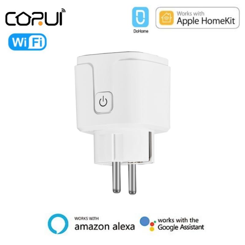 Corui Homekit Wi-Fi умная розетка Wi-Fi EU электрические розетки вилка Apple Dohome поддержка Alexa Google Assistant Siri голосовое управление smart socket
Corui Homekit Wi-Fi умная розетка Wi-Fi EU электрические розетки вилка Apple Dohome поддержка Alexa Google Assistant Siri голосовое управление smart socket