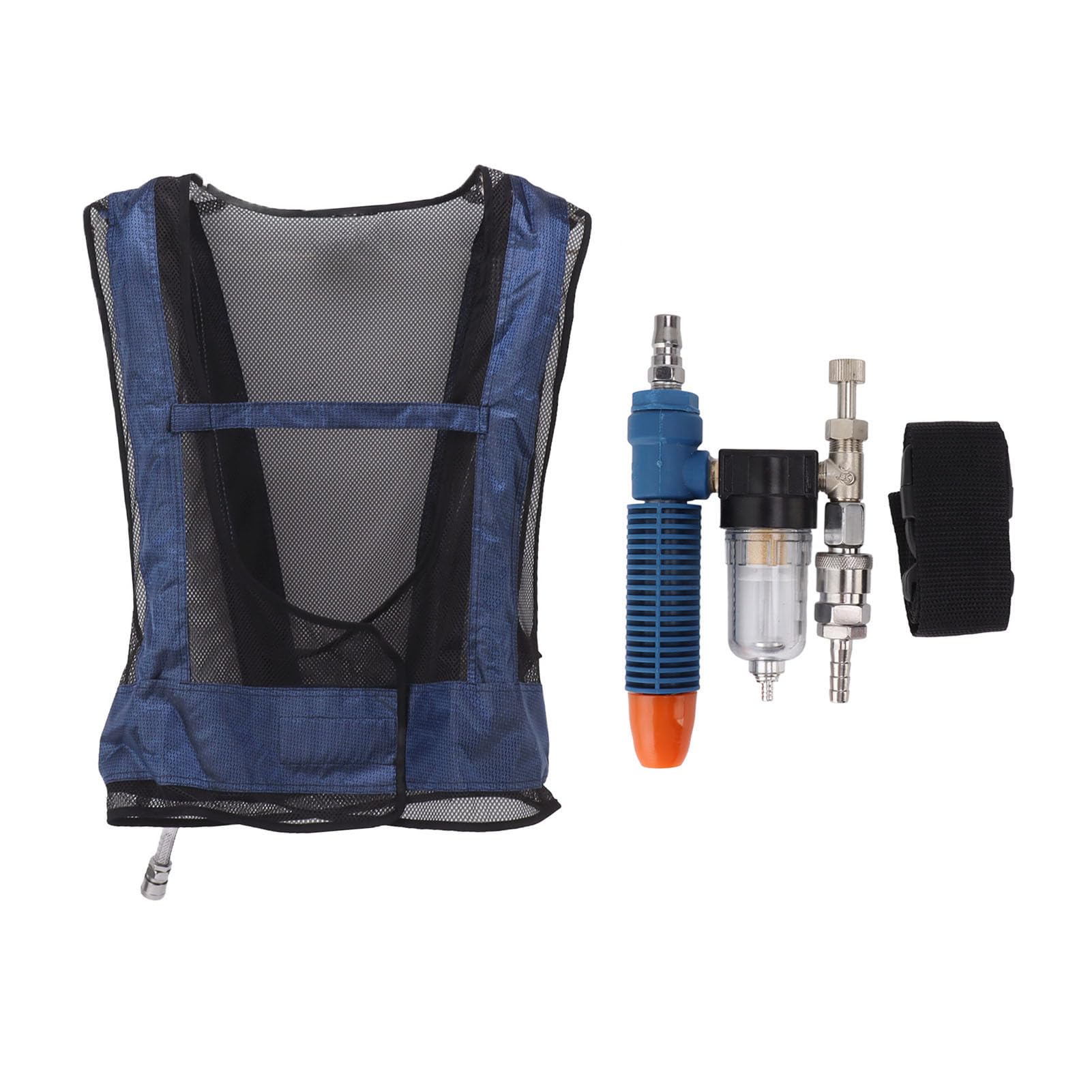 Охладитель Cool Vest Охлаждающий жилет Персональный охладитель Предотвращение теплового удара Сварочные работы Просто подключите к компрессору Отделение воды и масла
Охладитель Cool Vest Охлаждающий жилет Персональный охладитель Предотвращение теплового удара Сварочные работы Просто подключите к компрессору Отделение воды и масла