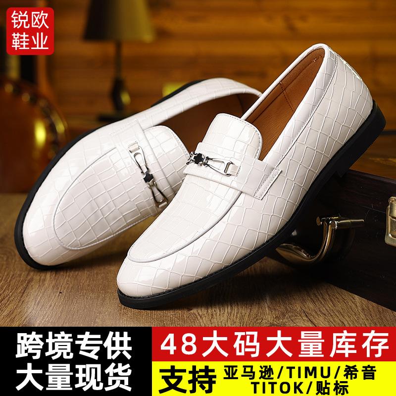 20252025 popular large size 48 leather shoes breathable foot loafers British style pointed wedding shoes 48 темно-коричневого кольору
20252025 popular large size 48 leather shoes breathable foot loafers British style pointed wedding shoes 48 темно-коричневого кольору
