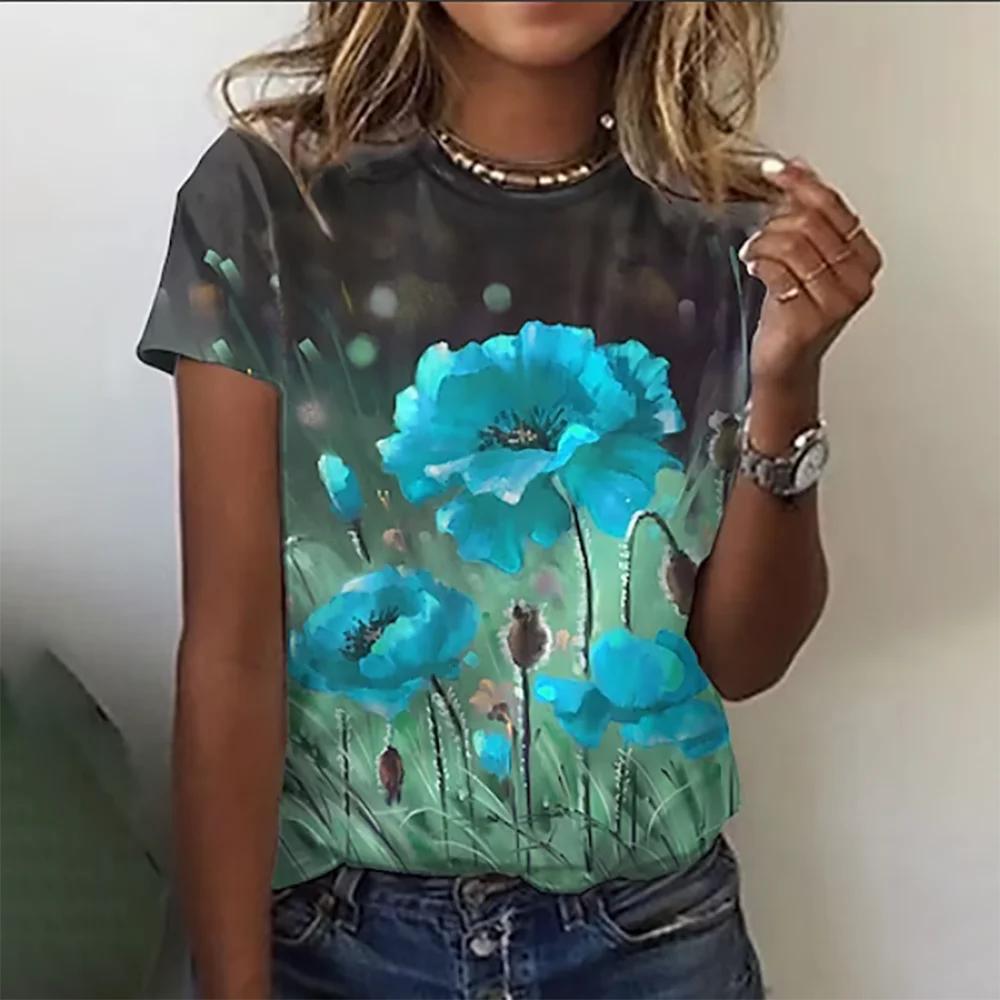 2023 женские футболки, модная футболка с цветочным принтом, футболки с цветочными растениями, летний топ с короткими рукавами, базовая женская одежда большого размера M
2023 женские футболки, модная футболка с цветочным принтом, футболки с цветочными растениями, летний топ с короткими рукавами, базовая женская одежда большого размера M
