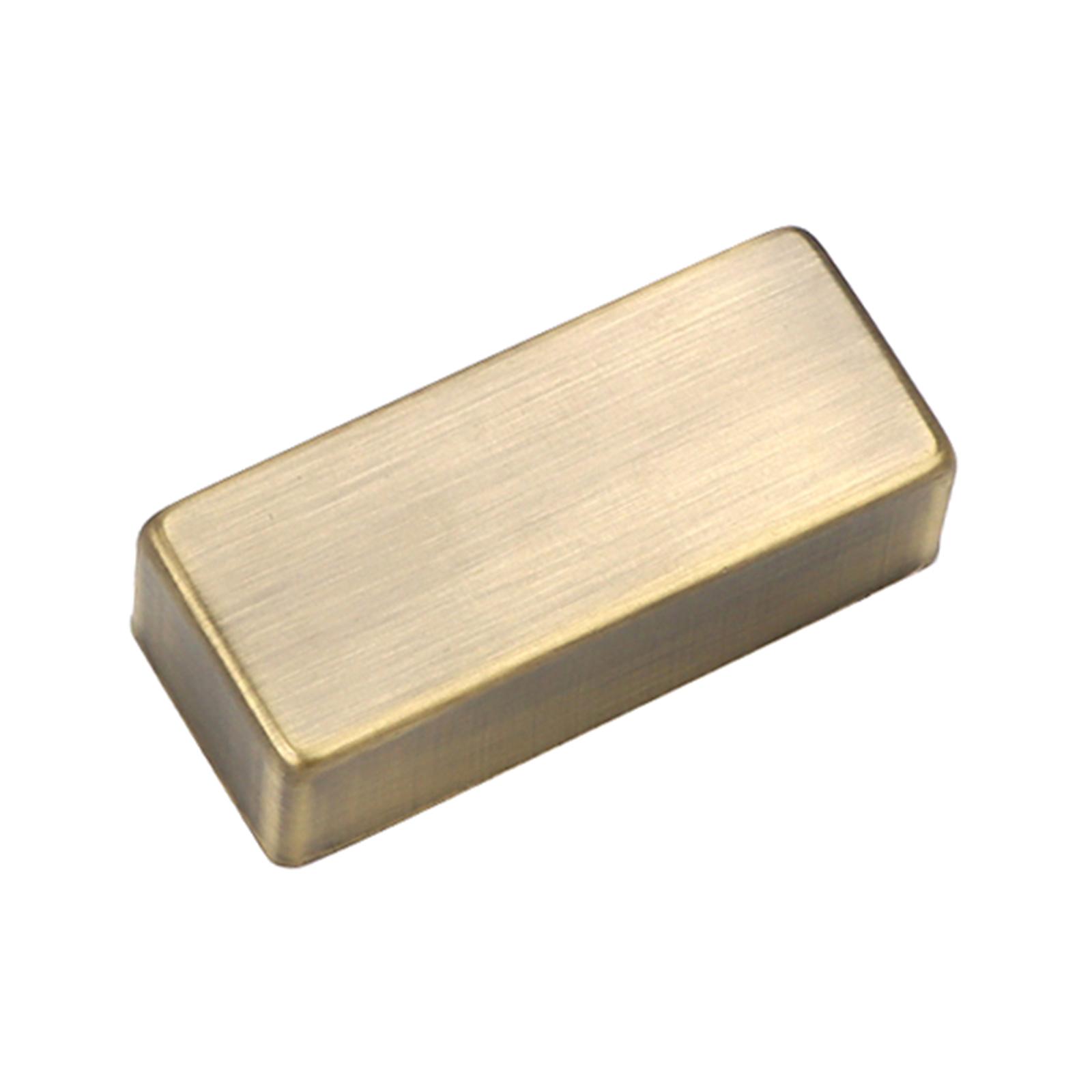 Golden Guitar Pickup Cover Humbucker Pickup Cover, No Hole Fit for Most Electric Guitars 1
Golden Guitar Pickup Cover Humbucker Pickup Cover, No Hole Fit for Most Electric Guitars 1
