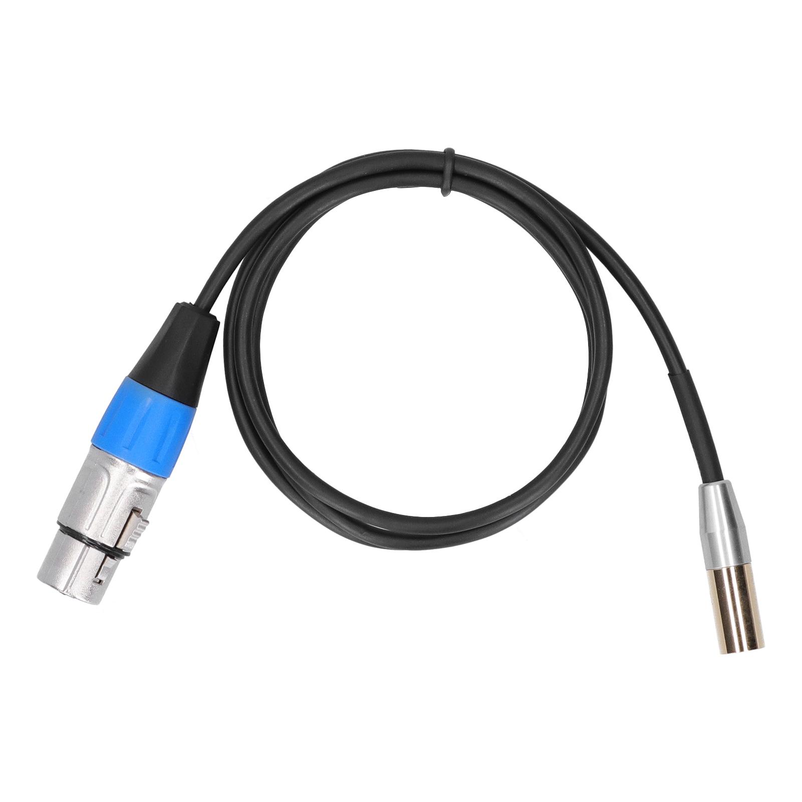 3Pin o Кабель Mini Male to XLR Female Корпус из цинкового сплава Медная оболочка Линия поставки1 метр 1m / 3.3ft
3Pin o Кабель Mini Male to XLR Female Корпус из цинкового сплава Медная оболочка Линия поставки1 метр 1m / 3.3ft