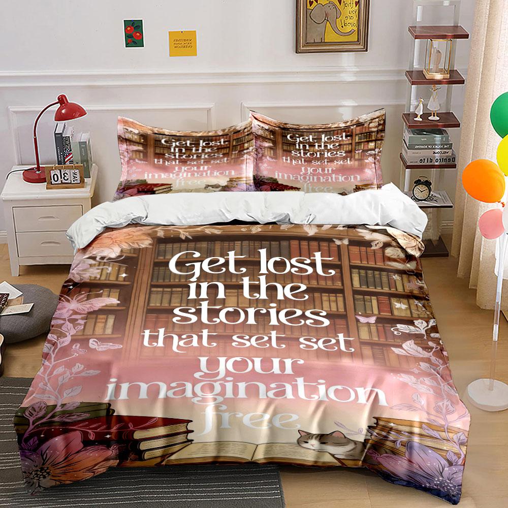 Books, text, flowers, butterflies. Bedding sets Duvet cover sets Duvet covers Pillowcases(1 * Duvet Cover 2 * Pillowcases without duvet insert) 135x200cm
Books, text, flowers, butterflies. Bedding sets Duvet cover sets Duvet covers Pillowcases(1 * Duvet Cover 2 * Pillowcases without duvet insert) 135x200cm