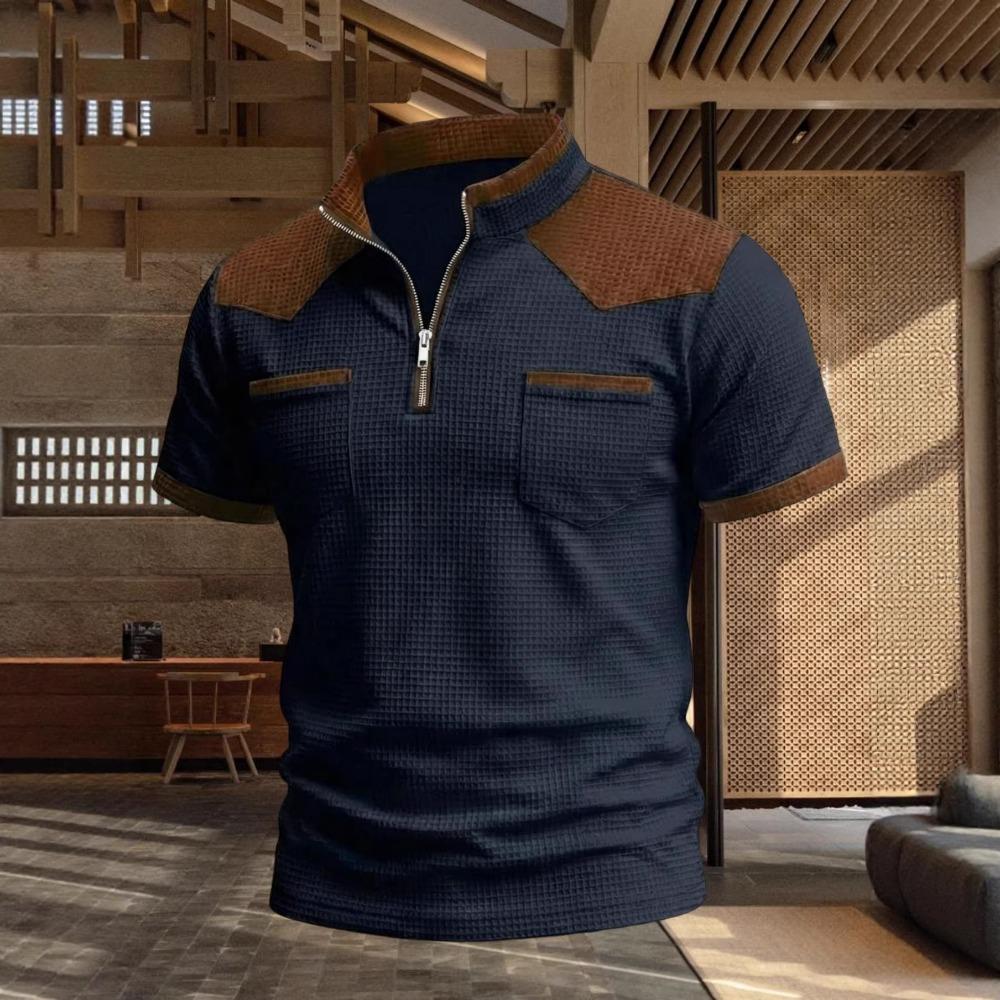 New Style Fashionable Summer Men s Short-sleeved T-shirt, Men s Polo Shirt, Zipper Shirt, Men s Sports Polo Shirt, Casual Short-sleeved Tops 3XL темно-синього кольору
New Style Fashionable Summer Men s Short-sleeved T-shirt, Men s Polo Shirt, Zipper Shirt, Men s Sports Polo Shirt, Casual Short-sleeved Tops 3XL темно-синього кольору