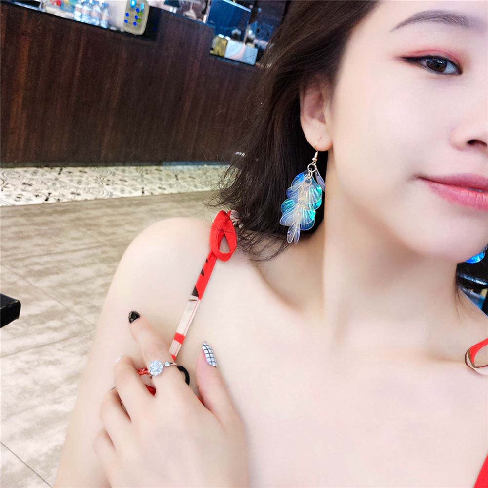 Women Korean style Fishtail Dangle Earrings Tassel Sequins Earrings Jewelry Accessories Resin разноцветный
Women Korean style Fishtail Dangle Earrings Tassel Sequins Earrings Jewelry Accessories Resin разноцветный