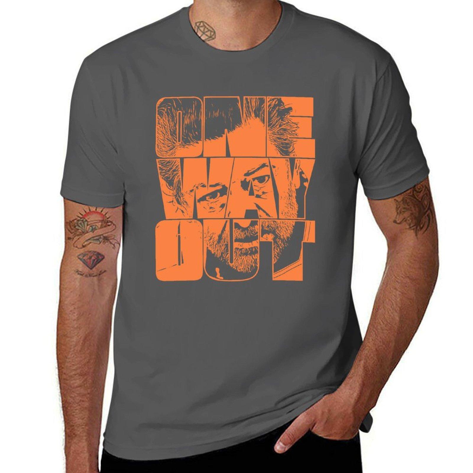 One Way Out - Kino Loy Andy Serkis TV show Quote - Orange Outline version T-Shirt t shirts with prints man tshirt T-Shirt 4XL
One Way Out - Kino Loy Andy Serkis TV show Quote - Orange Outline version T-Shirt t shirts with prints man tshirt T-Shirt 4XL