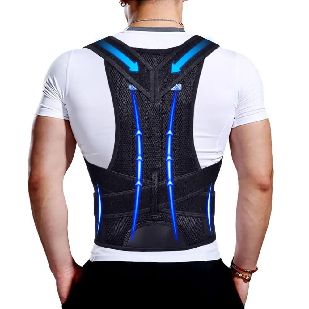 Adjustable Back Brace Posture Corrector For Women Men Full Back Support Pain Relief Shoulder Straightener M чёрный
Adjustable Back Brace Posture Corrector For Women Men Full Back Support Pain Relief Shoulder Straightener M чёрный