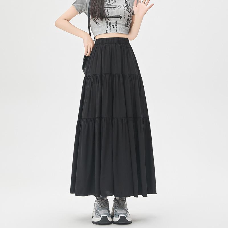 Женская юбка-трапеция во французском стиле с высокой талией и драпировкой - повседневная длинная юбка-торт на весну/лето
Женская юбка-трапеция во французском стиле с высокой талией и драпировкой - повседневная длинная юбка-торт на весну/лето