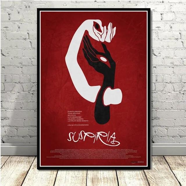 Suspiria Класичні плакати та принти фільмів жахів Картини на полотні Сучасні настінні картини на стіні Мистецтво для домашнього декору у вітальні 40x60cm No Framed
Suspiria Класичні плакати та принти фільмів жахів Картини на полотні Сучасні настінні картини на стіні Мистецтво для домашнього декору у вітальні 40x60cm No Framed