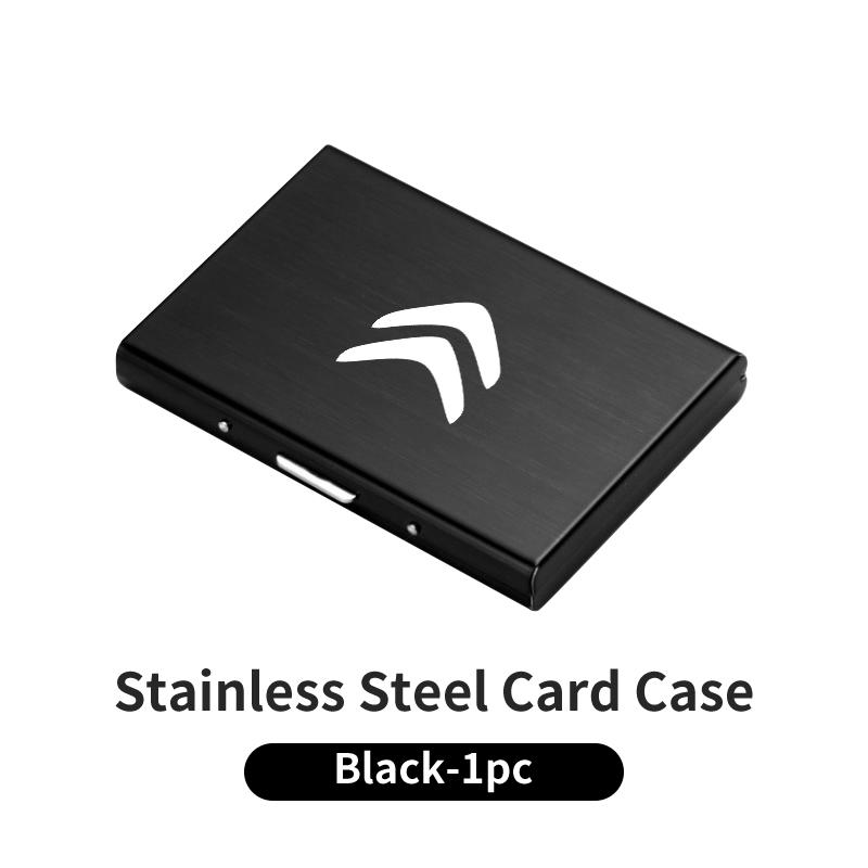 Car Logo Business Cardcase Holder Stainless Steel Multi Wallet Slim Credit ID Card Case Box Holder For Citroen C4 C3 C5 C1 C2
Car Logo Business Cardcase Holder Stainless Steel Multi Wallet Slim Credit ID Card Case Box Holder For Citroen C4 C3 C5 C1 C2