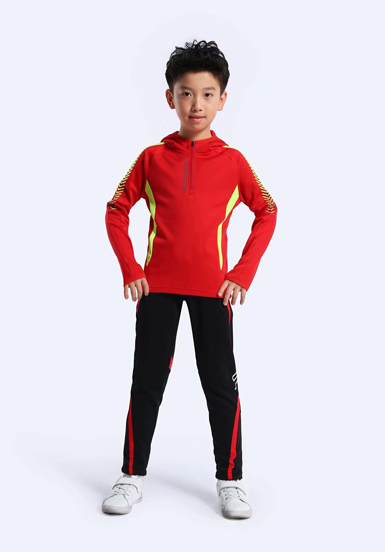 Children S Football Jersey Set, Long-Sleeved Autumn And Winter Models, Velvet And Thickened Children S Clothing, Football Training Jersey, Competition XXS
Children S Football Jersey Set, Long-Sleeved Autumn And Winter Models, Velvet And Thickened Children S Clothing, Football Training Jersey, Competition XXS