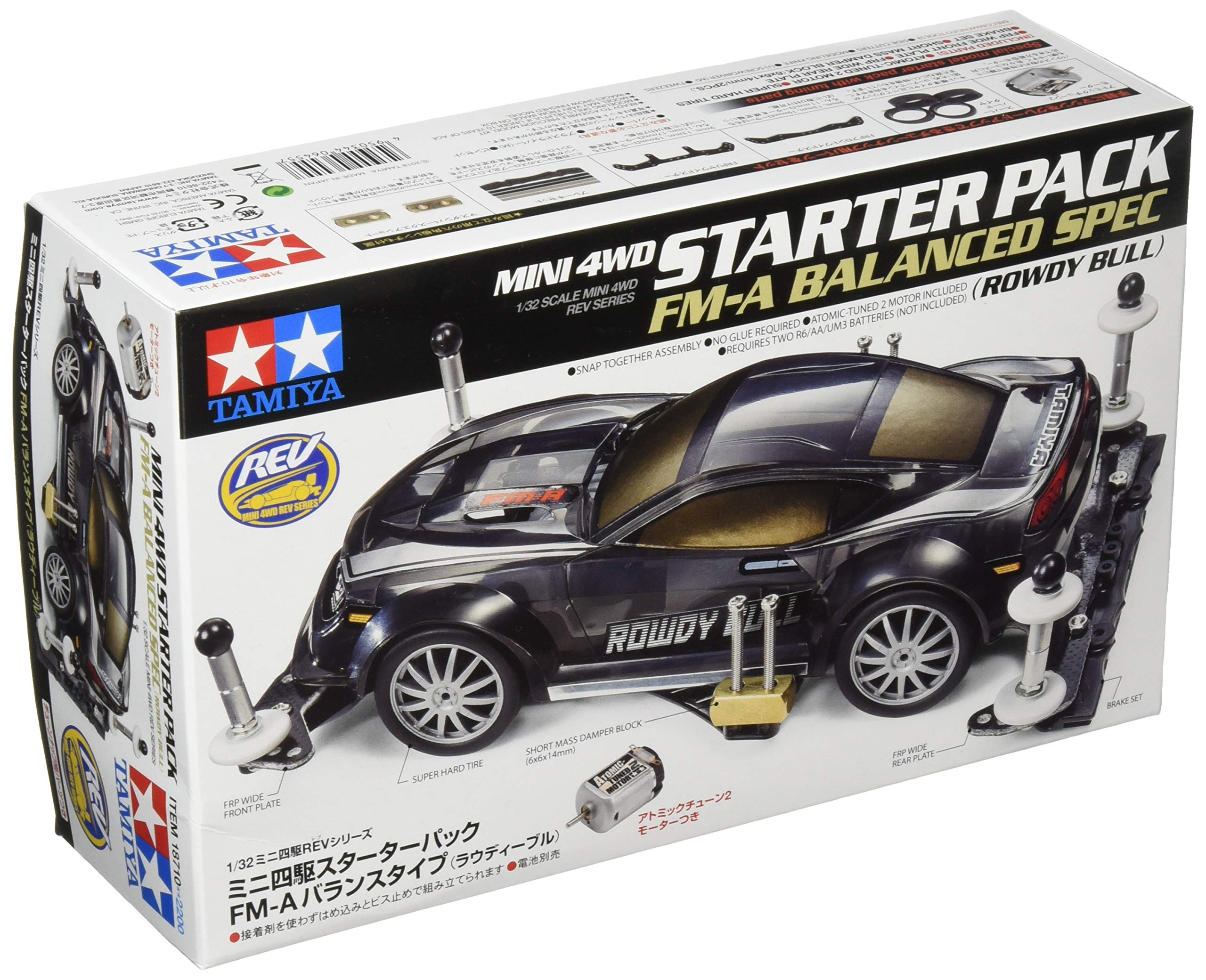 Tamiya Mini 4WD REV Series Стартовая площадка Сбалансированный тип 18710 №10 FM-A (Громкий Бык)
Tamiya Mini 4WD REV Series Стартовая площадка Сбалансированный тип 18710 №10 FM-A (Громкий Бык)