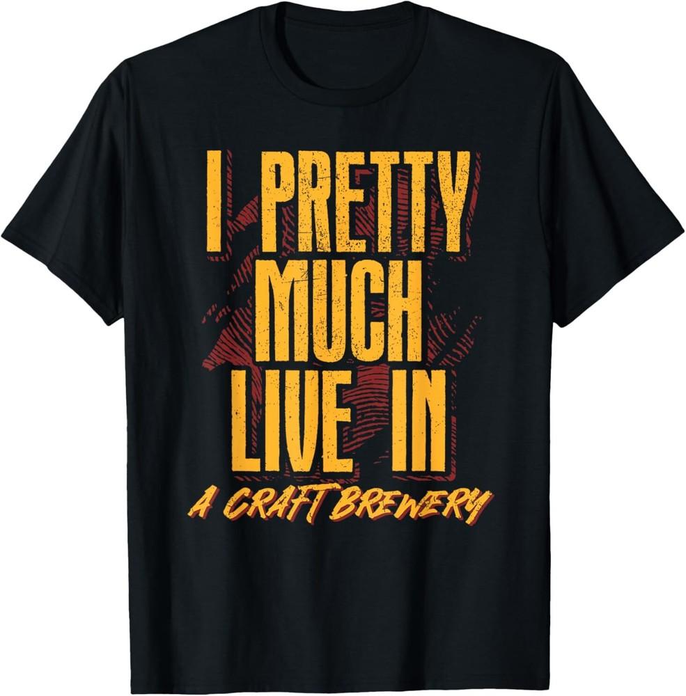 Pretty Much Live In A Craft Brewery IPA Beer Bartender Funny T-Shirt Unisex T-Shirt 5XL різнокольоровий
Pretty Much Live In A Craft Brewery IPA Beer Bartender Funny T-Shirt Unisex T-Shirt 5XL різнокольоровий