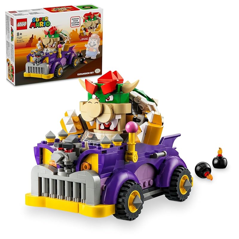 Lego super mario Bowser of road car toys игрушка подарок на день рождения блок мальчик девочка ребенок 8 лет 9 лет 10 лет Ученик начальной школы
Lego super mario Bowser of road car toys игрушка подарок на день рождения блок мальчик девочка ребенок 8 лет 9 лет 10 лет Ученик начальной школы
