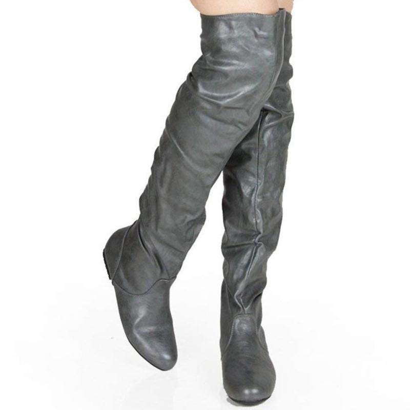 Pleated Women s Knee High Boots 2026 Spring Casual Comfortable Flat Long Riding High Boot For Girls Autumn Winter Shoes Lady 34 серый
Pleated Women s Knee High Boots 2026 Spring Casual Comfortable Flat Long Riding High Boot For Girls Autumn Winter Shoes Lady 34 серый