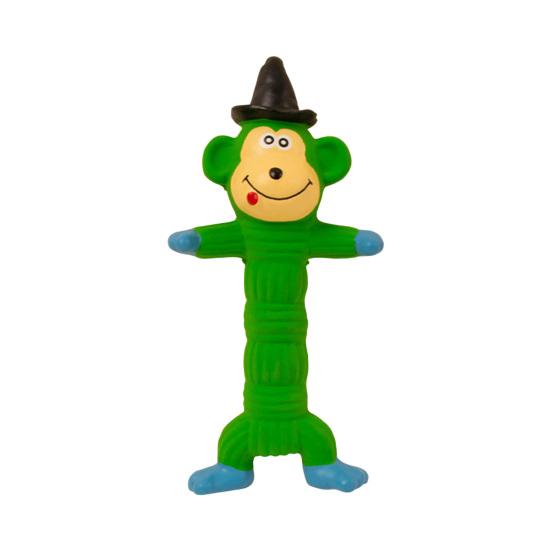 Милая удобная мягкая игрушка для домашних животных с пищащим звуком в форме мультяшной обезьяны для собак зелёный
Милая удобная мягкая игрушка для домашних животных с пищащим звуком в форме мультяшной обезьяны для собак зелёный