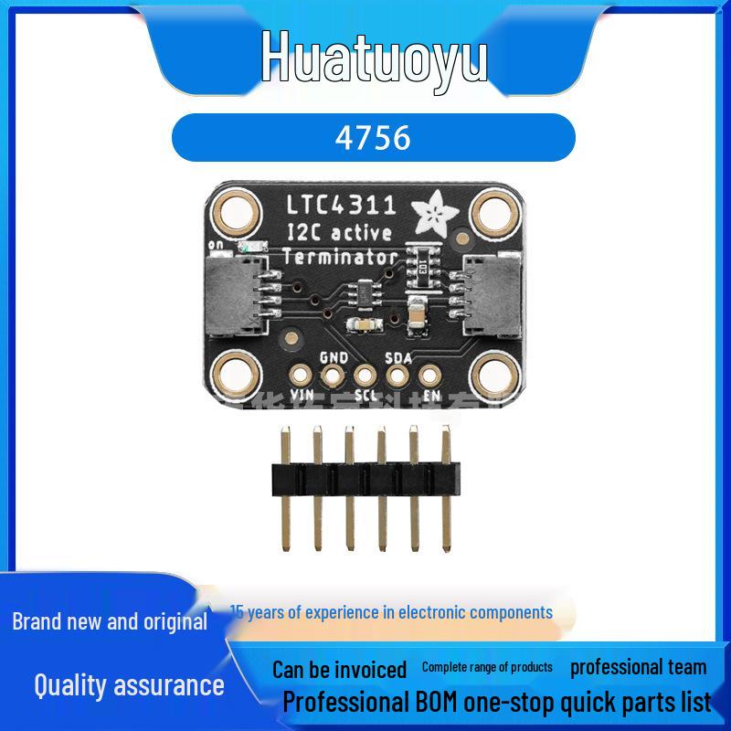 LTC4311 Cable Extender Interface Board for Qwiic/STEMMA QT Platforms
LTC4311 Cable Extender Interface Board for Qwiic/STEMMA QT Platforms