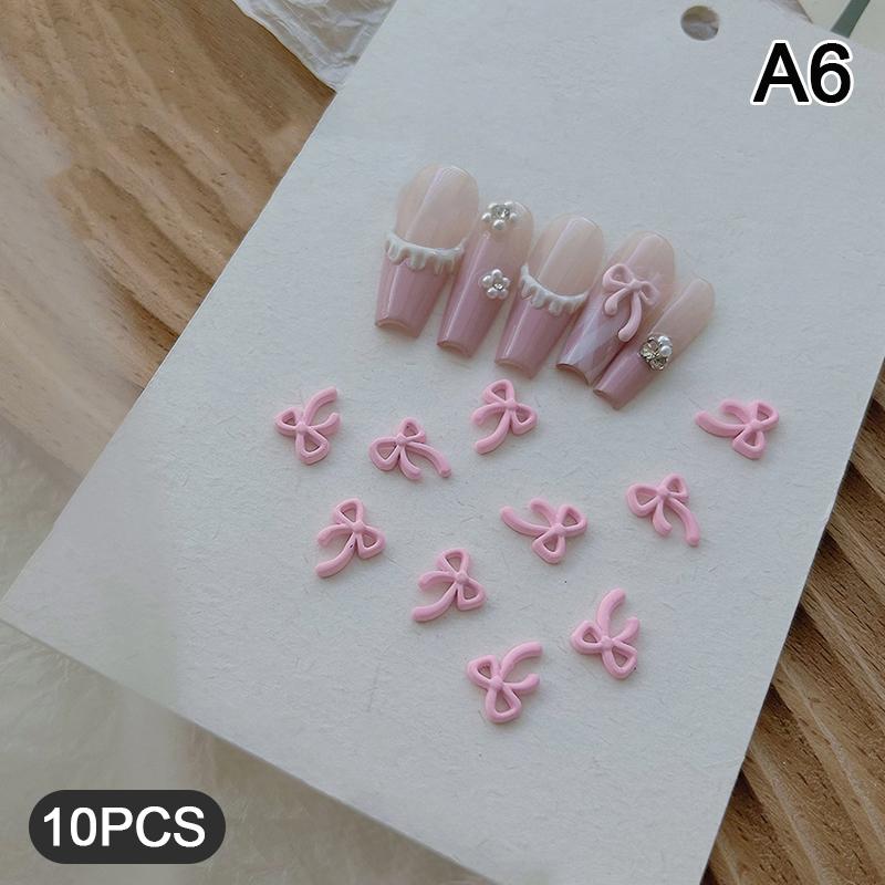 10Pcs Bow Tie Alloy Colourful 3D Hollow Out Nail Charms Manicure Art Decoration Diy Materials Accessories Gift as the picture
10Pcs Bow Tie Alloy Colourful 3D Hollow Out Nail Charms Manicure Art Decoration Diy Materials Accessories Gift as the picture