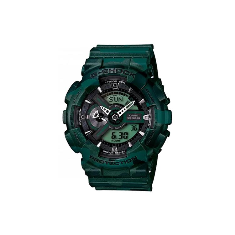CASIO Men Liquid Crystal/Analog Dual Display Series Green Watch GA-110CM-3 GA-110CM-3 Green Strap
CASIO Men Liquid Crystal/Analog Dual Display Series Green Watch GA-110CM-3 GA-110CM-3 Green Strap