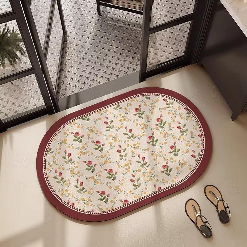 Anti-Slip Mat 1PCS Bath Mat Diatom Mud Absorbent Foot Mat Door Quick-Drying Non-Slip Foot Mat Toilet Toilet Carpet 40X60CM
Anti-Slip Mat 1PCS Bath Mat Diatom Mud Absorbent Foot Mat Door Quick-Drying Non-Slip Foot Mat Toilet Toilet Carpet 40X60CM