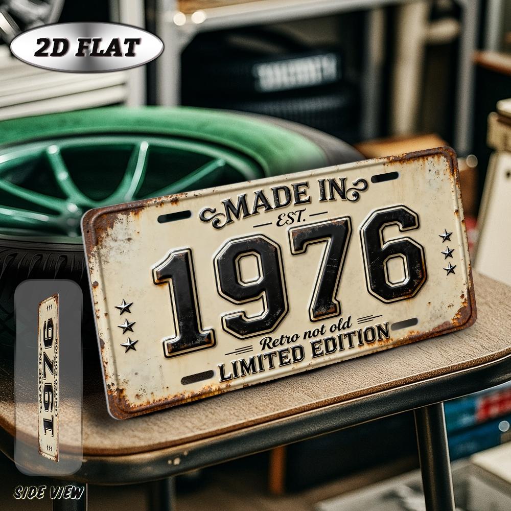 Made in Retro Not Old Limited Edition D Flat Aluminum Metal Tin Sign for Vintage Birthday Keepsake Wall Decor Bar Gara 15x30cm(5.9x7.8inch)
Made in Retro Not Old Limited Edition D Flat Aluminum Metal Tin Sign for Vintage Birthday Keepsake Wall Decor Bar Gara 15x30cm(5.9x7.8inch)