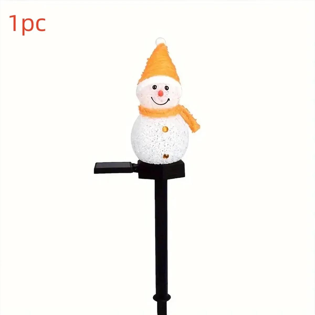 1/2pcs Christmas Snowman Solar Stake Light Outdoor Garden Waterproof Xmas Atmosphere Courtyard Lamp For Home Courtyard Decor помаранчевий
1/2pcs Christmas Snowman Solar Stake Light Outdoor Garden Waterproof Xmas Atmosphere Courtyard Lamp For Home Courtyard Decor помаранчевий