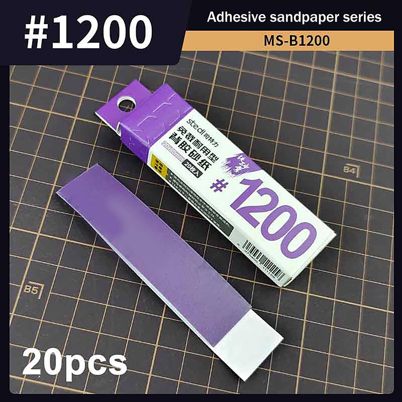 10Pcs/Box Model Sandpaper Adhesive Backed Sandpaper 20X80Mm For Professional Modeling Washable And Reusable Diy Craft Tools
10Pcs/Box Model Sandpaper Adhesive Backed Sandpaper 20X80Mm For Professional Modeling Washable And Reusable Diy Craft Tools