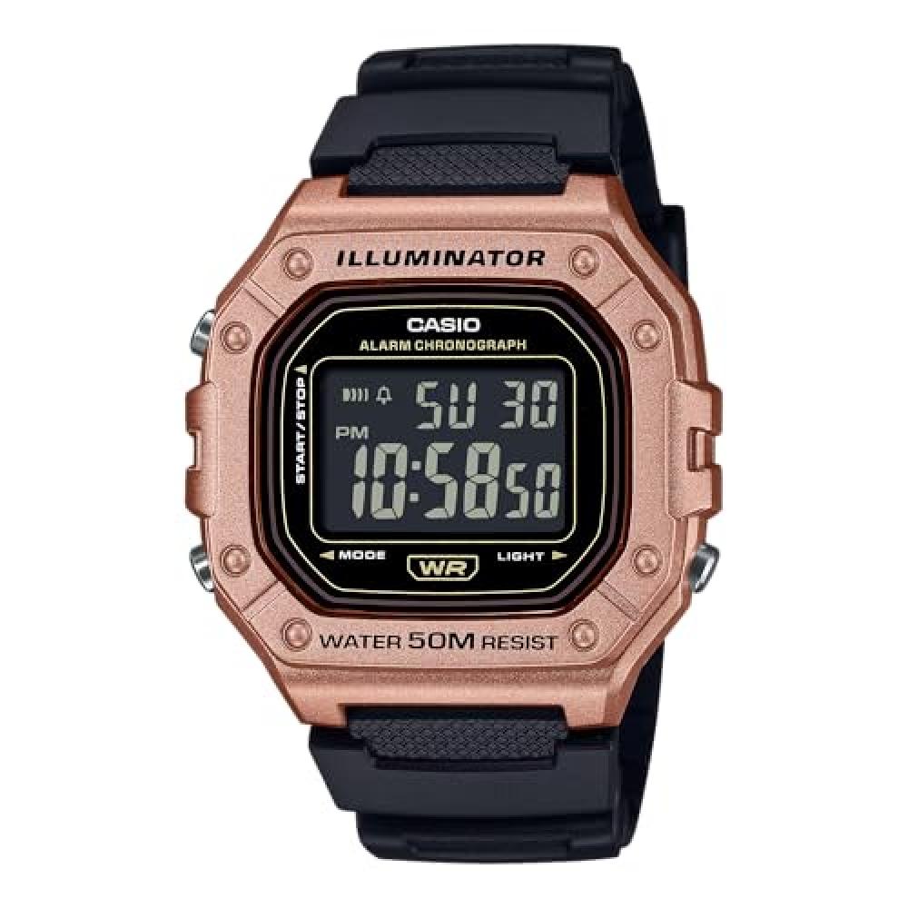 Casio W 218hm 5b Casio Metallic Color Pink Gold Rose Gold Тонкие легкие водонепроницаемые унисекс квадратные
Casio W 218hm 5b Casio Metallic Color Pink Gold Rose Gold Тонкие легкие водонепроницаемые унисекс квадратные