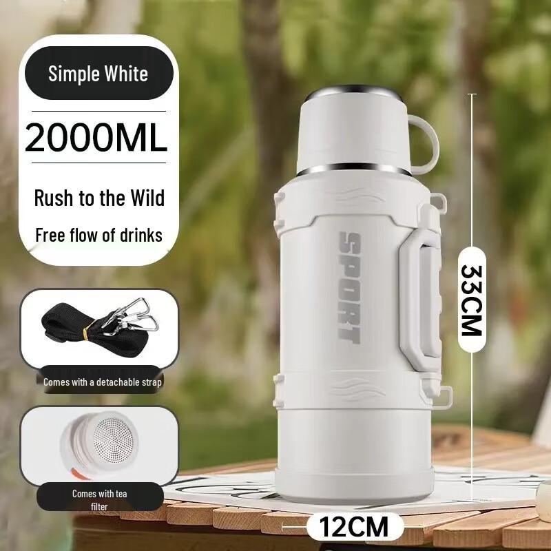 Tinle 316 Stainless Steel Large Portable Thermos Flask
Tinle 316 Stainless Steel Large Portable Thermos Flask